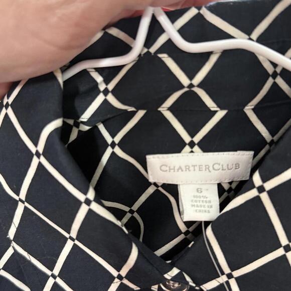 Beautiful NWTs Charter Club Dress Size 6 - Picture 8 of 8